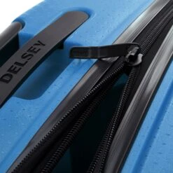 Delsey Belmont Plus 4 Wheel Trolley 76 Zinc Blue -Diverse Tassen image 8202