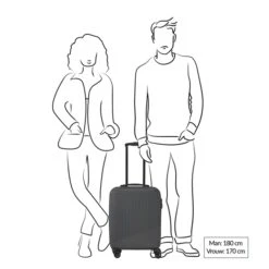 Travelite Bali 4 Wiel Trolley S Mint 15 Travelite Bali 4 Wiel Trolley S Mint -Diverse Tassen image 8233