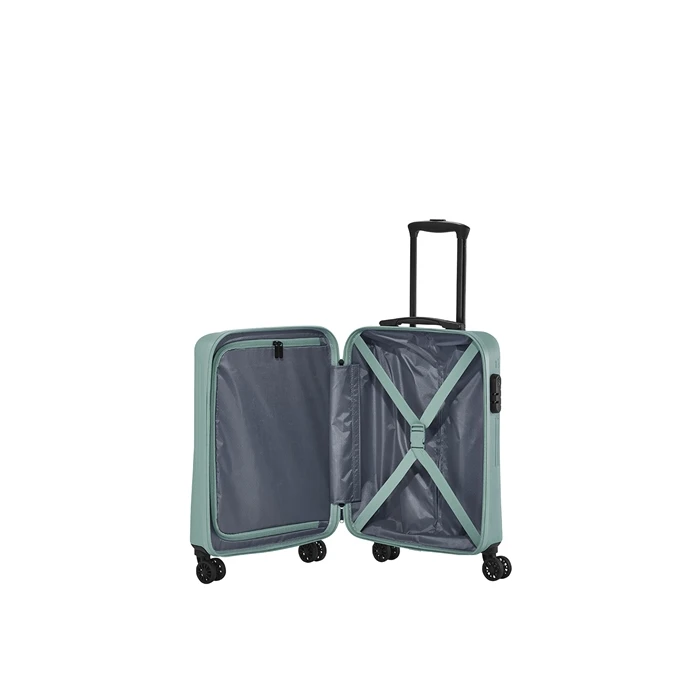 Travelite Bali 4 Wiel Trolley S Mint 9 Travelite Bali 4 Wiel Trolley S Mint - Afbeelding 7