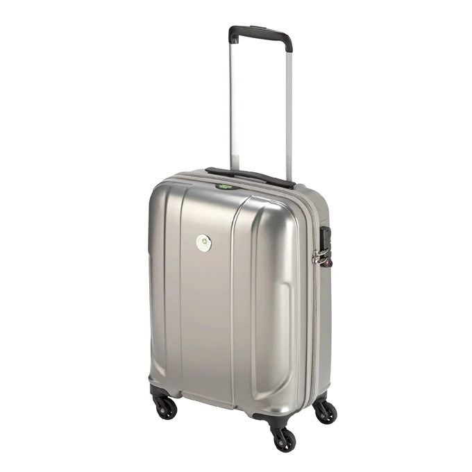 Princess Traveller Sumatra TSA Recycled PET Cabin Trolley S Silver 3 Princess Traveller Sumatra TSA Recycled PET Cabin Trolley S Silver
