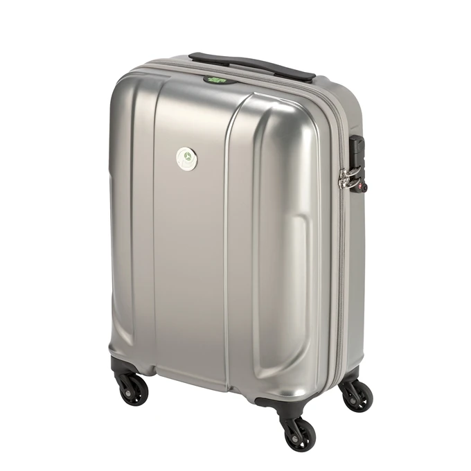 Princess Traveller Sumatra TSA Recycled PET Cabin Trolley S Silver 4 Princess Traveller Sumatra TSA Recycled PET Cabin Trolley S Silver - Afbeelding 2