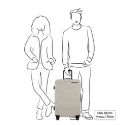 Samsonite Stackd Spinner 68 Sand -Diverse Tassen image 8275