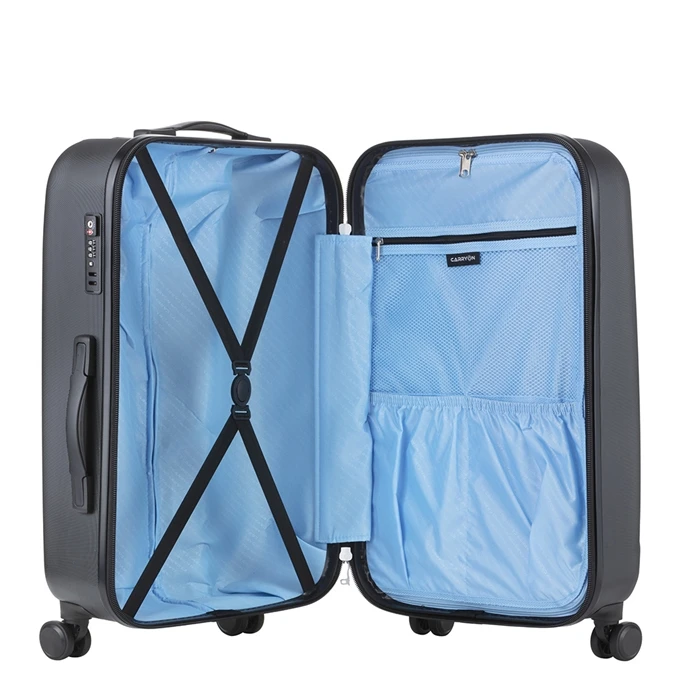 CarryOn Skyhopper 4 Wiel Trolley 78 Black 7 CarryOn Skyhopper 4 Wiel Trolley 78 Black - Afbeelding 5