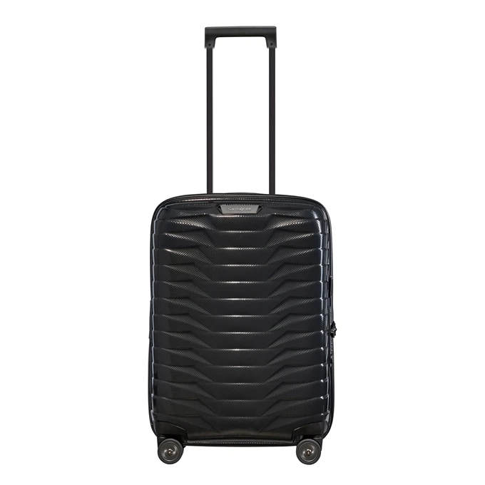 Samsonite Proxis Spinner 55 Expandable Black 3 Samsonite Proxis Spinner 55 Expandable Black