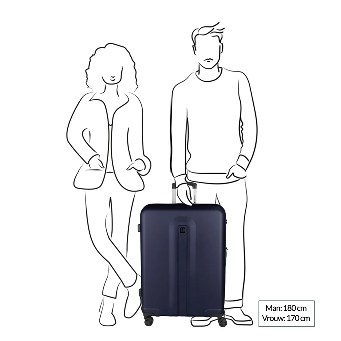 Gabol Jet Large Trolley 76 Orange 4 Gabol Jet Large Trolley 76 Orange - Afbeelding 2