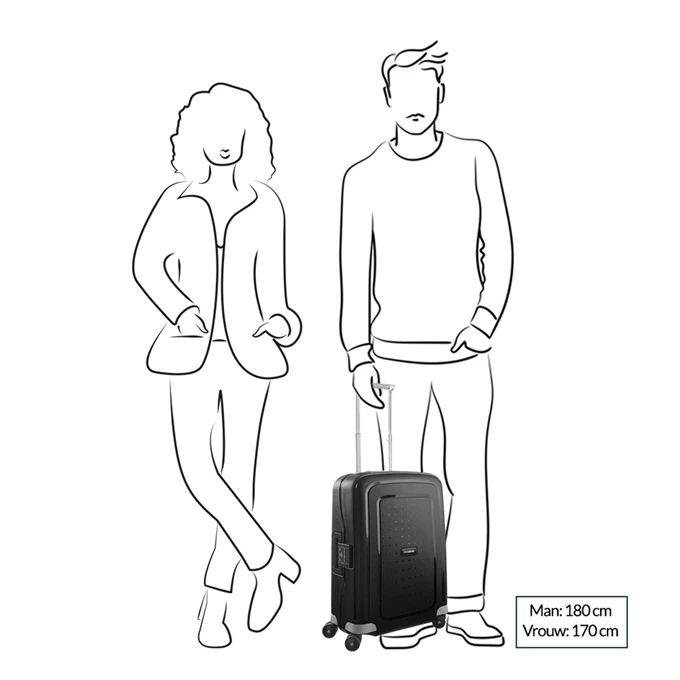 Samsonite S'Cure Spinner 75 Set Van 2 Dark Blue 8 Samsonite S'Cure Spinner 75 Set Van 2 Dark Blue - Afbeelding 6