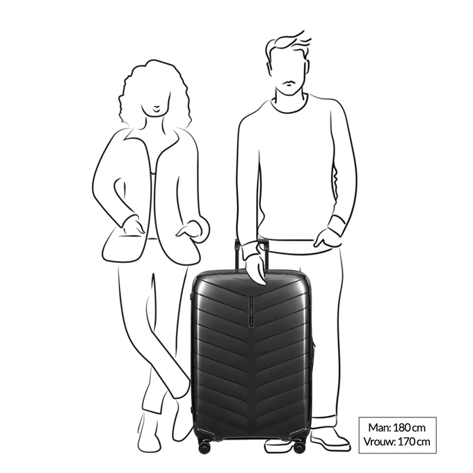 Samsonite Attrix Spinner 81 Dune 4 Samsonite Attrix Spinner 81 Dune - Afbeelding 2