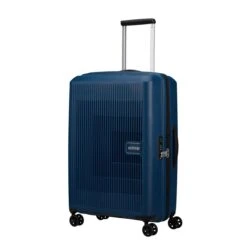 American Tourister Aerostep Spinner 67 Exp Navy Blue