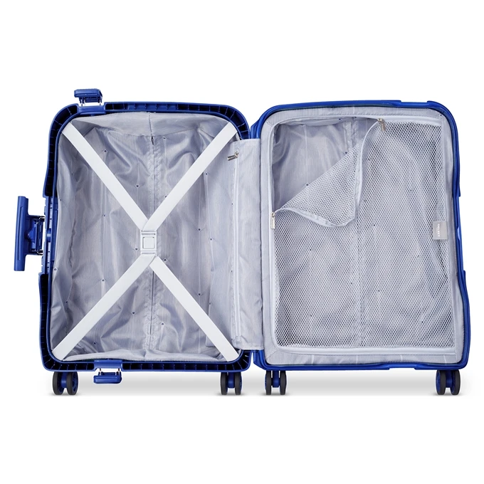 Delsey Moncey 4 Wheel Trolley 55/40 Slim Blue 7 Delsey Moncey 4 Wheel Trolley 55/40 Slim Blue - Afbeelding 5
