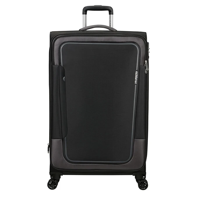 American Tourister Pulsonic Spinner 81 EXP Asphalt Black 3 American Tourister Pulsonic Spinner 81 EXP Asphalt Black