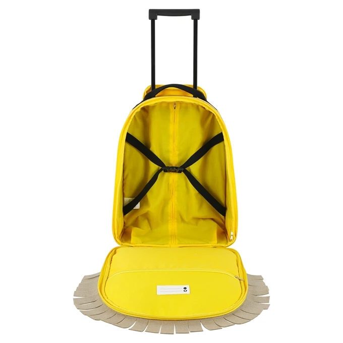 Trixie Mr. Lion Travel Trolley Yellow 5 Trixie Mr. Lion Travel Trolley Yellow - Afbeelding 3