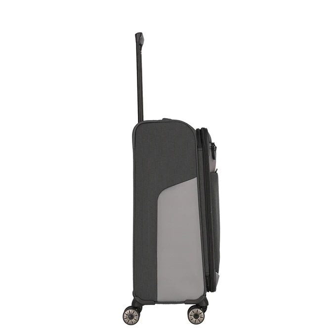 Travelite Viia 4 Wheel Trolley M Expandable Anthracite 7 Travelite Viia 4 Wheel Trolley M Expandable Anthracite - Afbeelding 5