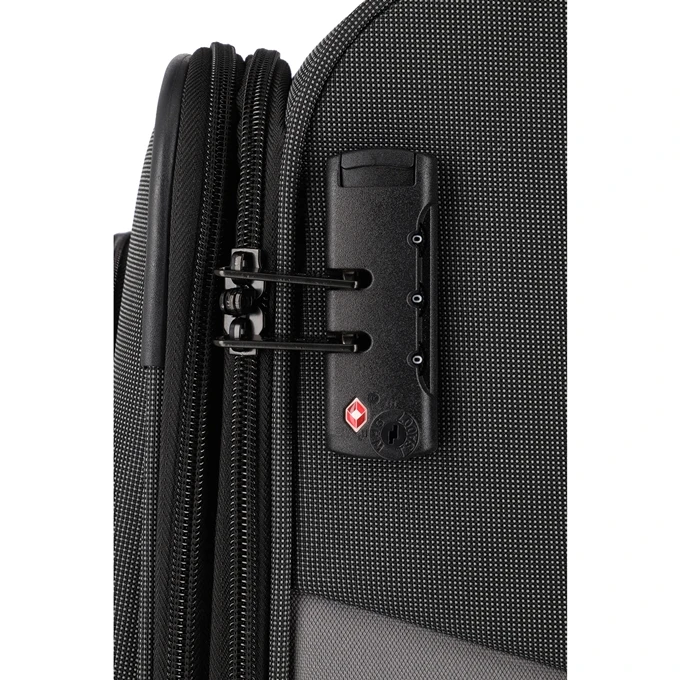 Travelite Viia 4 Wheel Trolley M Expandable Anthracite 13 Travelite Viia 4 Wheel Trolley M Expandable Anthracite - Afbeelding 11