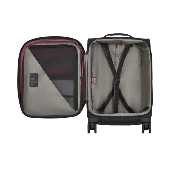 Victorinox Crosslight Frequent Flyer Softside Carry-On Black 11 Victorinox Crosslight Frequent Flyer Softside Carry-On Black - Afbeelding 9